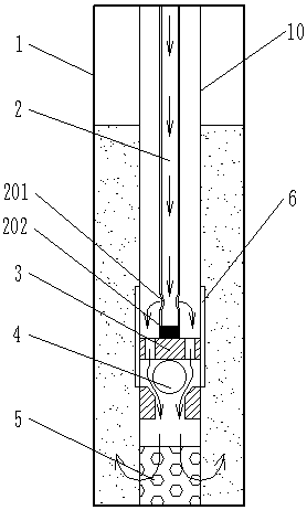 Well repair method for treating coalbed methane well sand burial