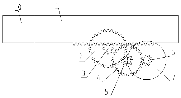 A low-noise mechanism and a lock with the mechanism