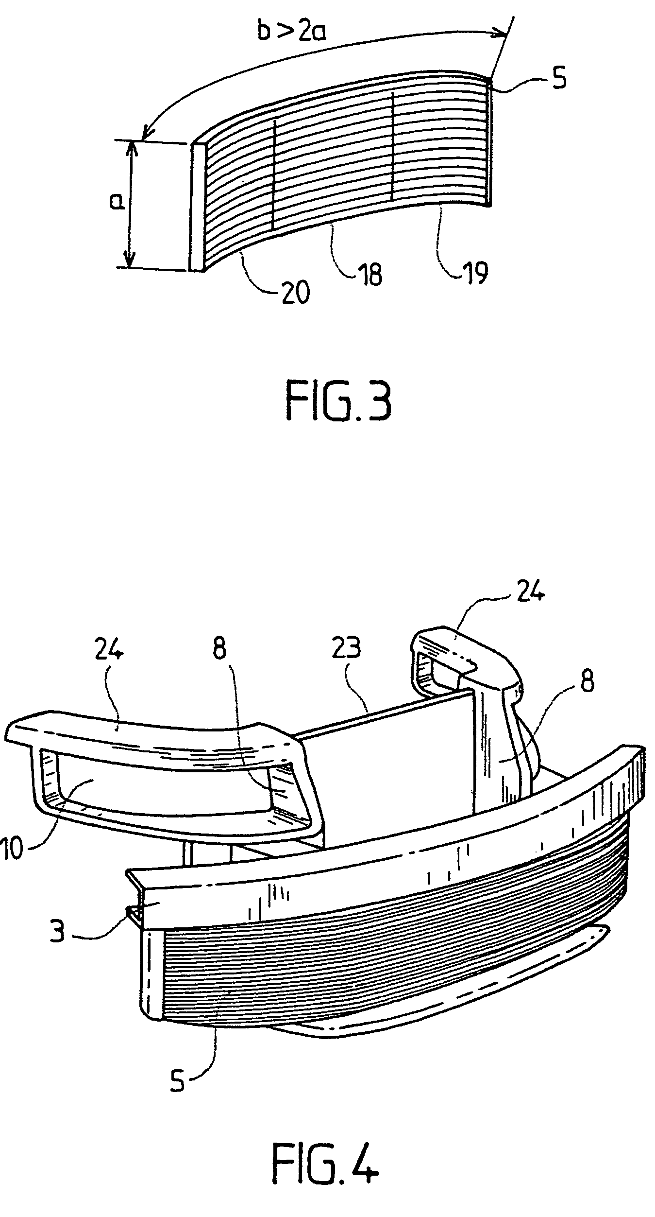 Front panel of a motor vehicle comprising a bumper beam