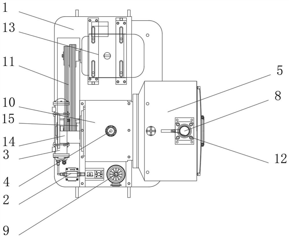 Differential stirring type centrifugal purification and separation equipment