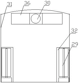 Wireless monitoring system for underground coal separation chamber surrounding rock based on mine breeze energy harvesting