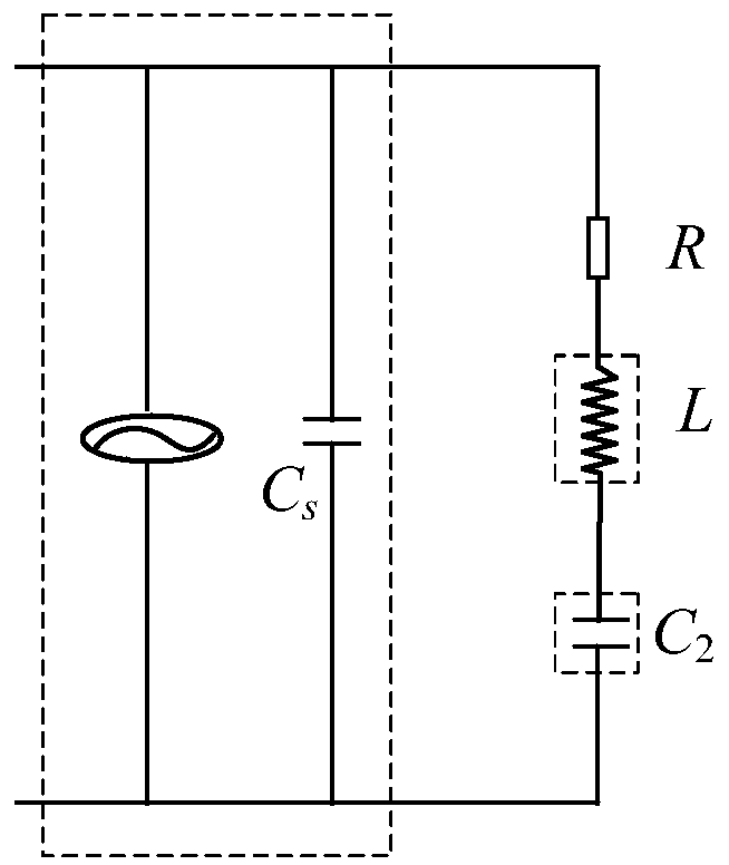 Piezoelectric shunt semi-passive control device for propulsion shafting vibration control and design method