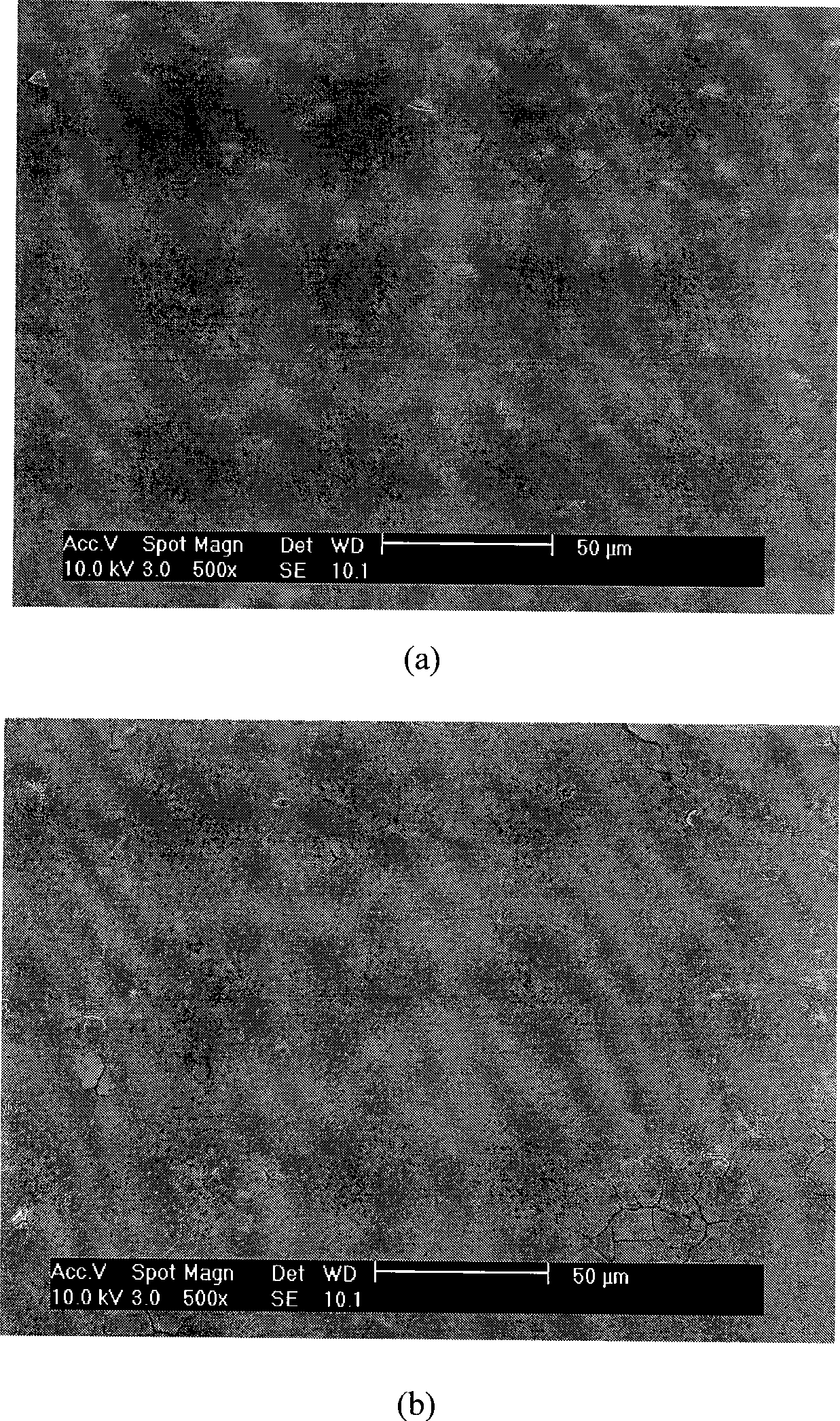 Method for electrophoretic deposition of rare-earth lanthanum oxide film on aluminium alloy surface