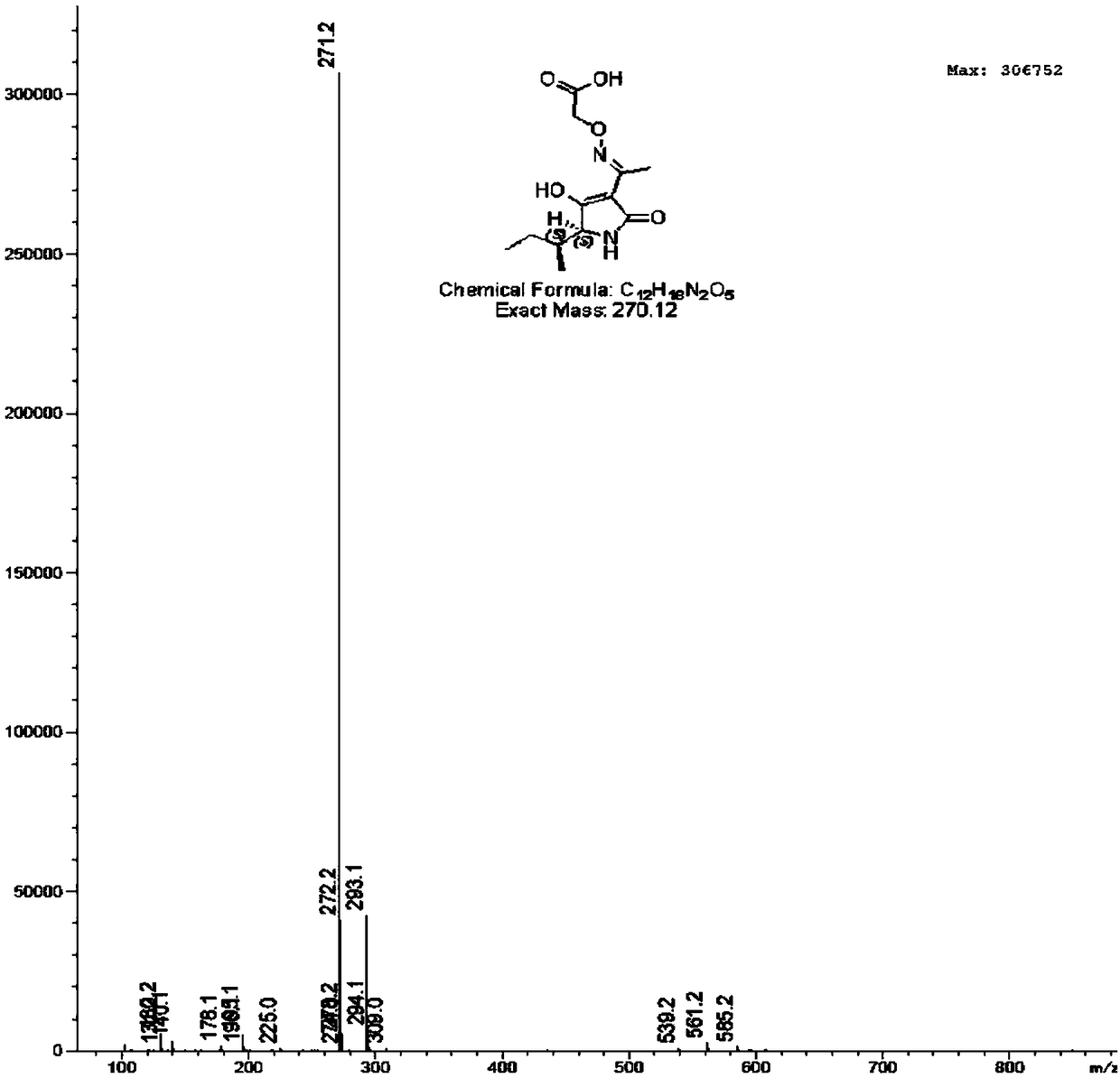 Immunochromatographic test strip for rapid detection of tenuazonic acid