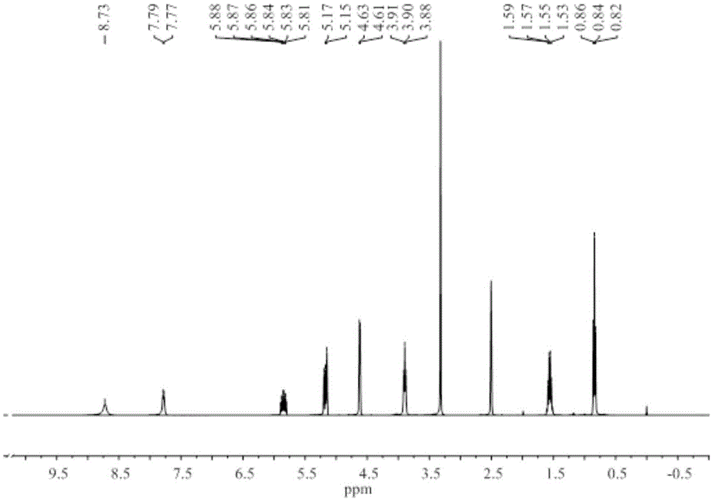 CO probe and preparation method and application thereof