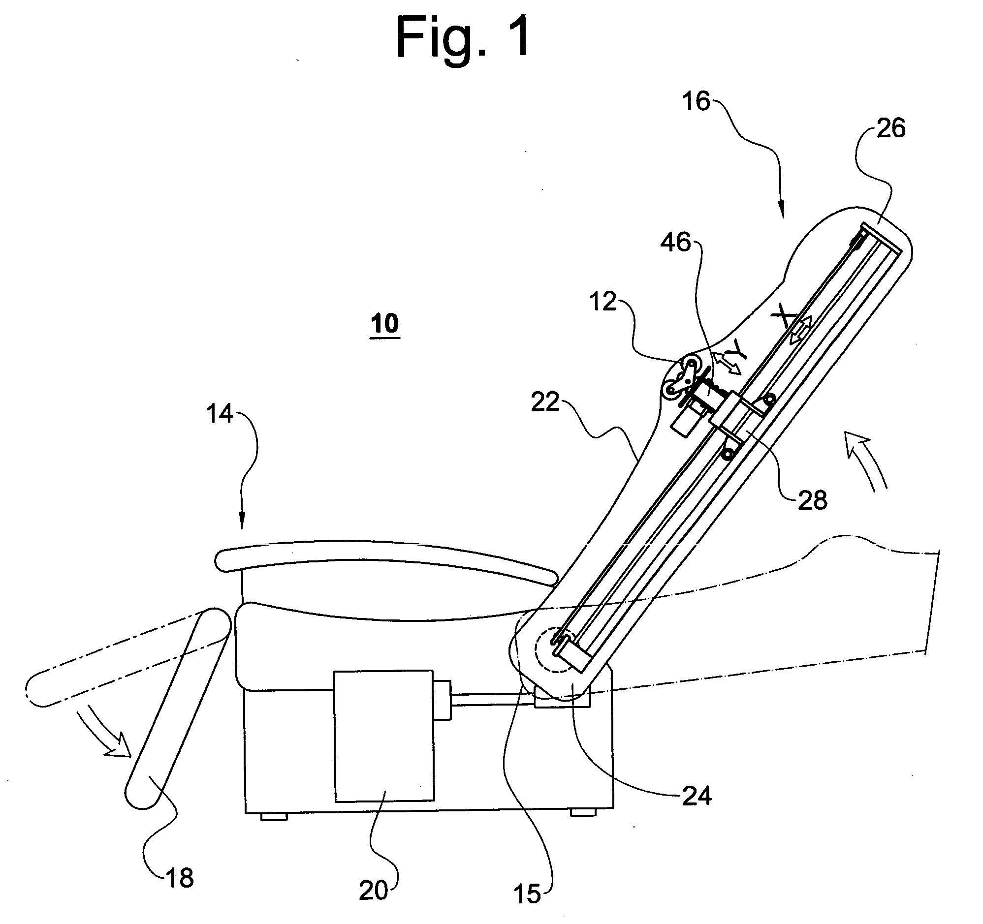 Reclining massager system