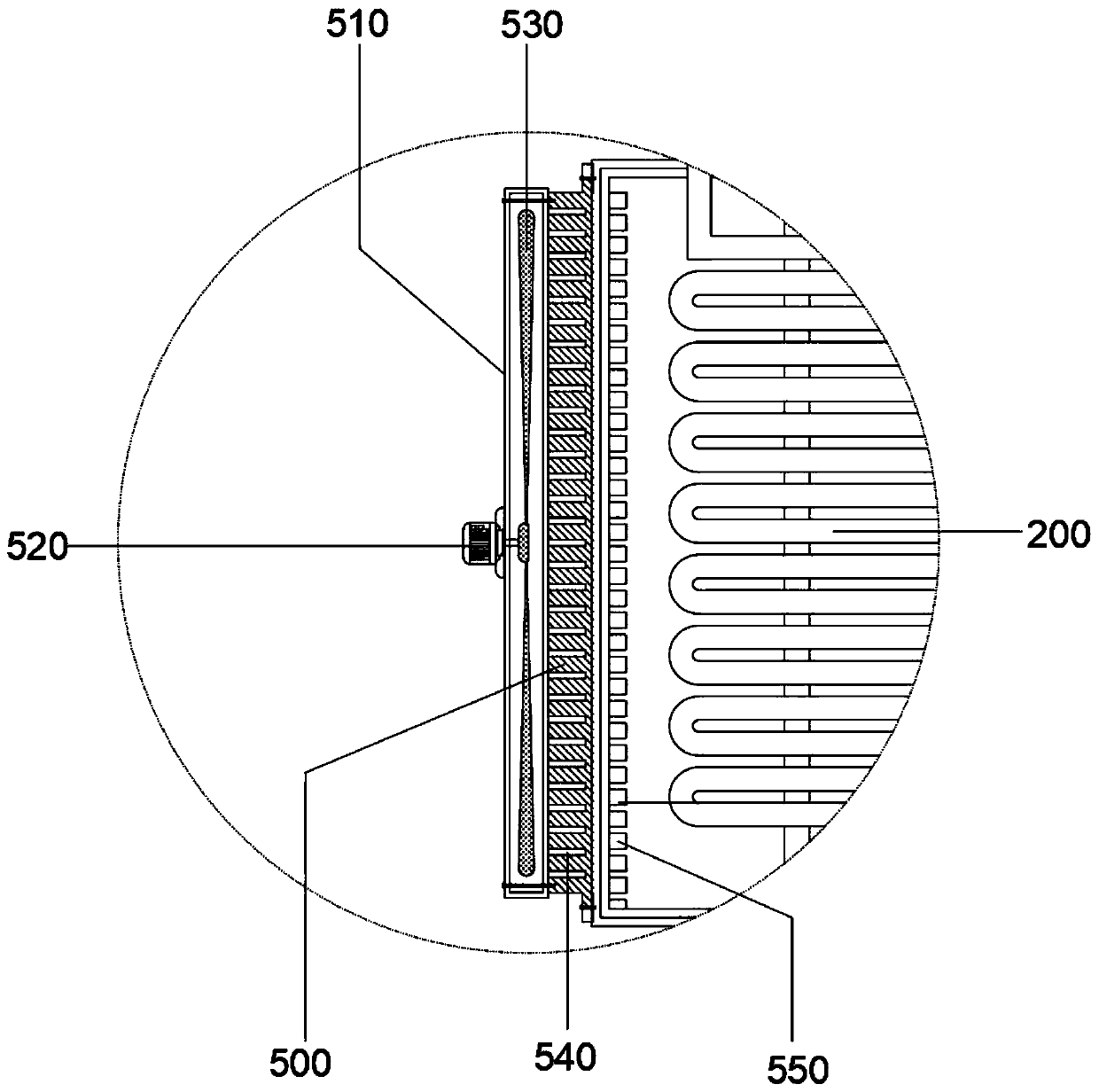 Hybrid internal combustion engine cooler