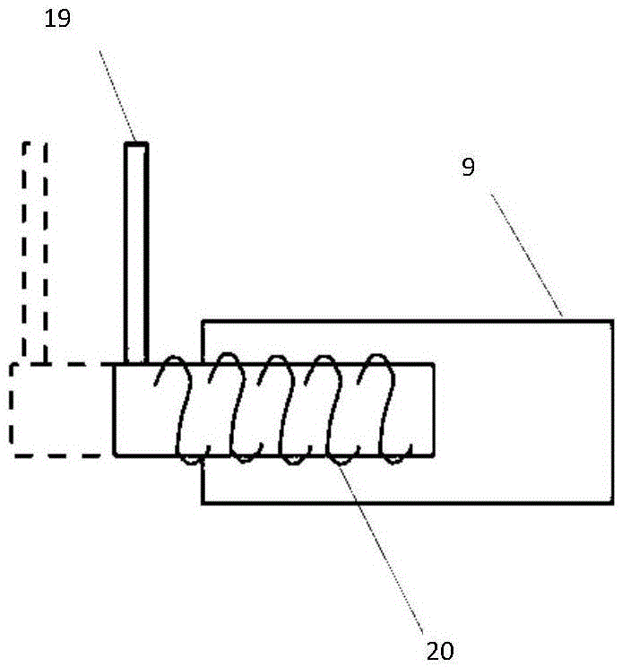 A cutting device for processing plastic structured packing