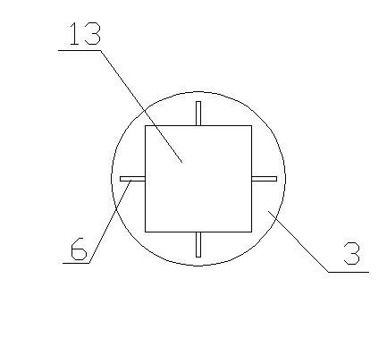 Concrete-filled steel tube connector and construction method thereof