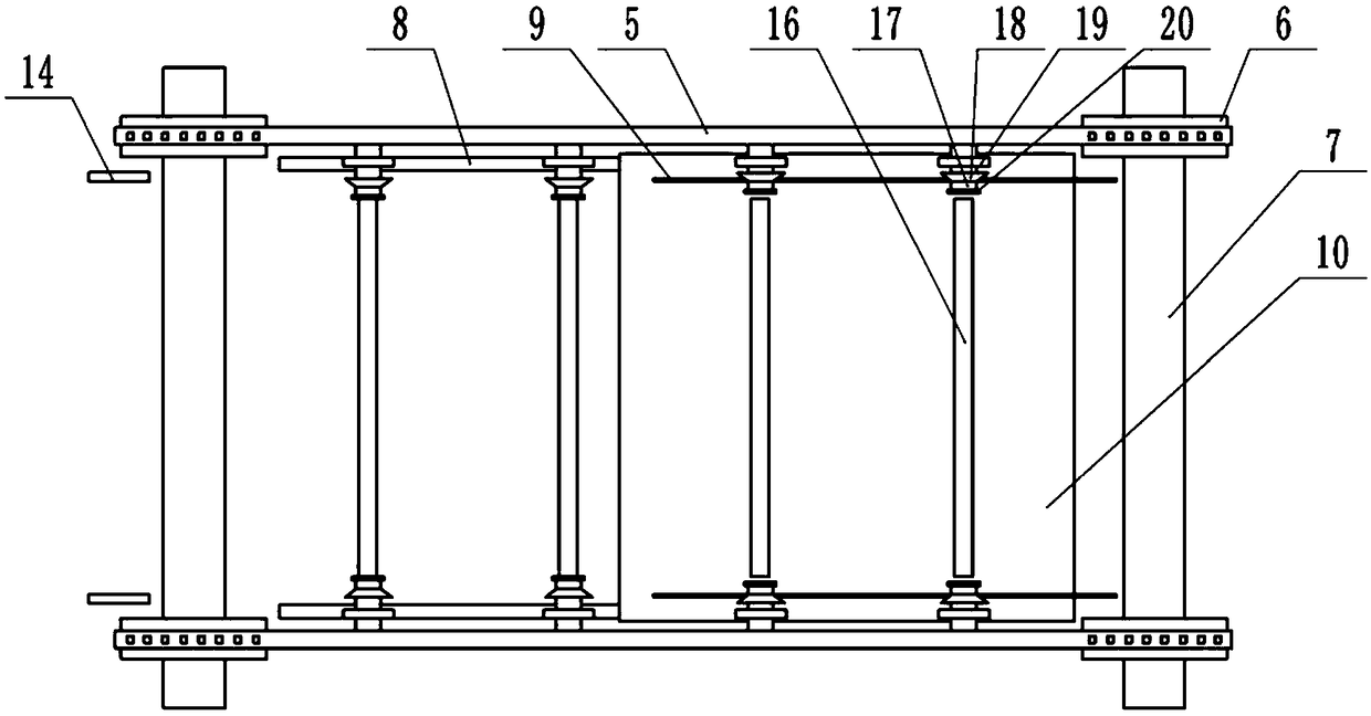 Paint spraying device for furniture manufacturing