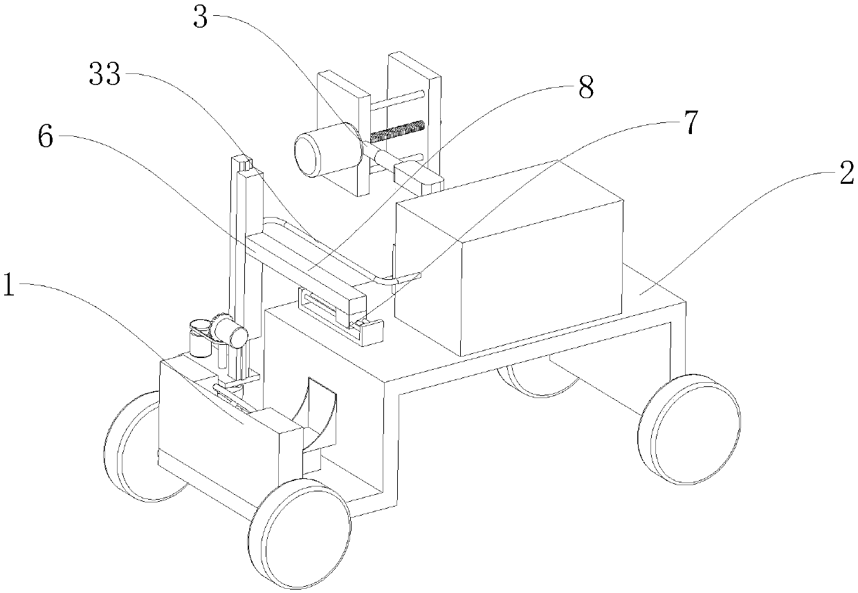 Fertilizer applying device for garden