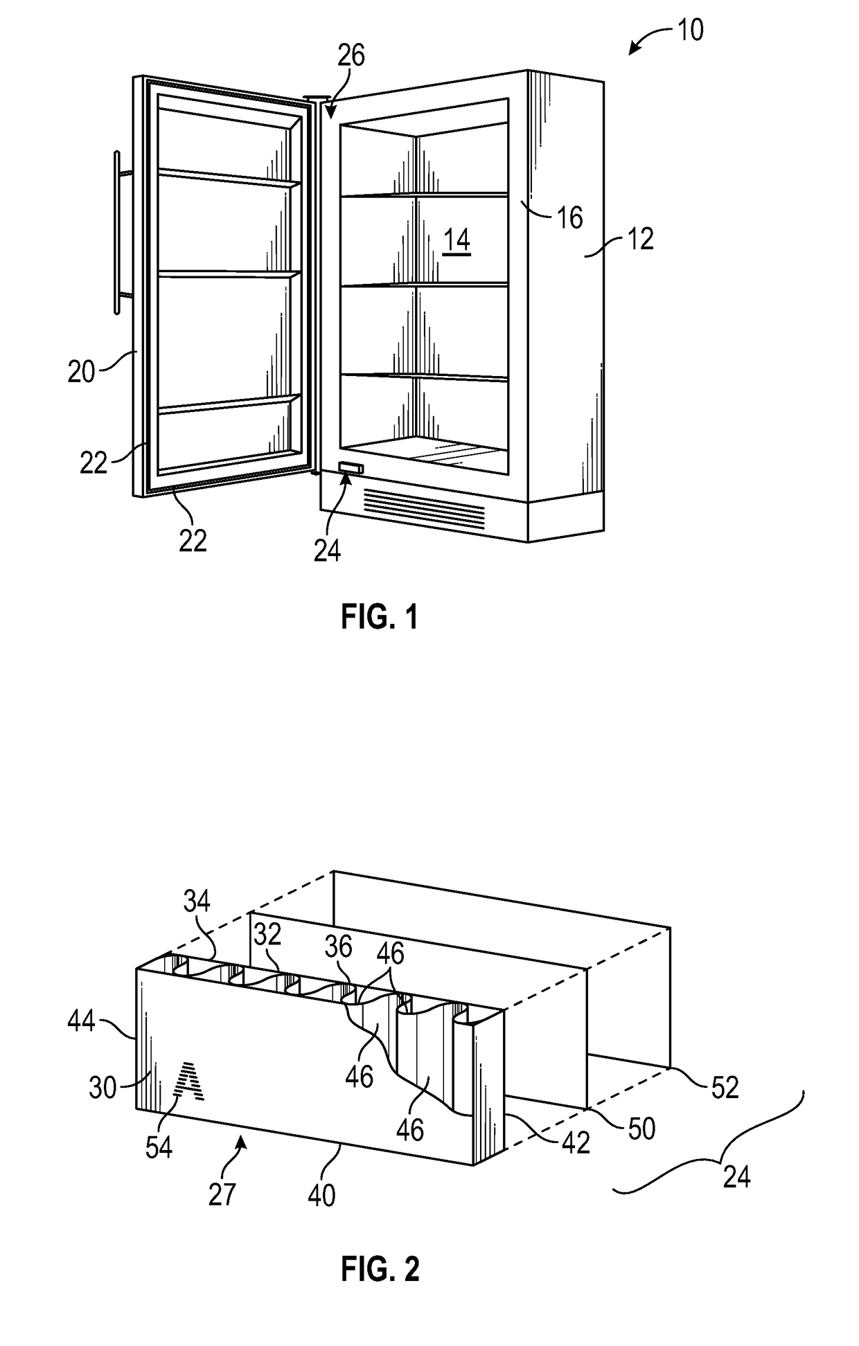 Pressure Relief Facility for Refrigeration Appliances