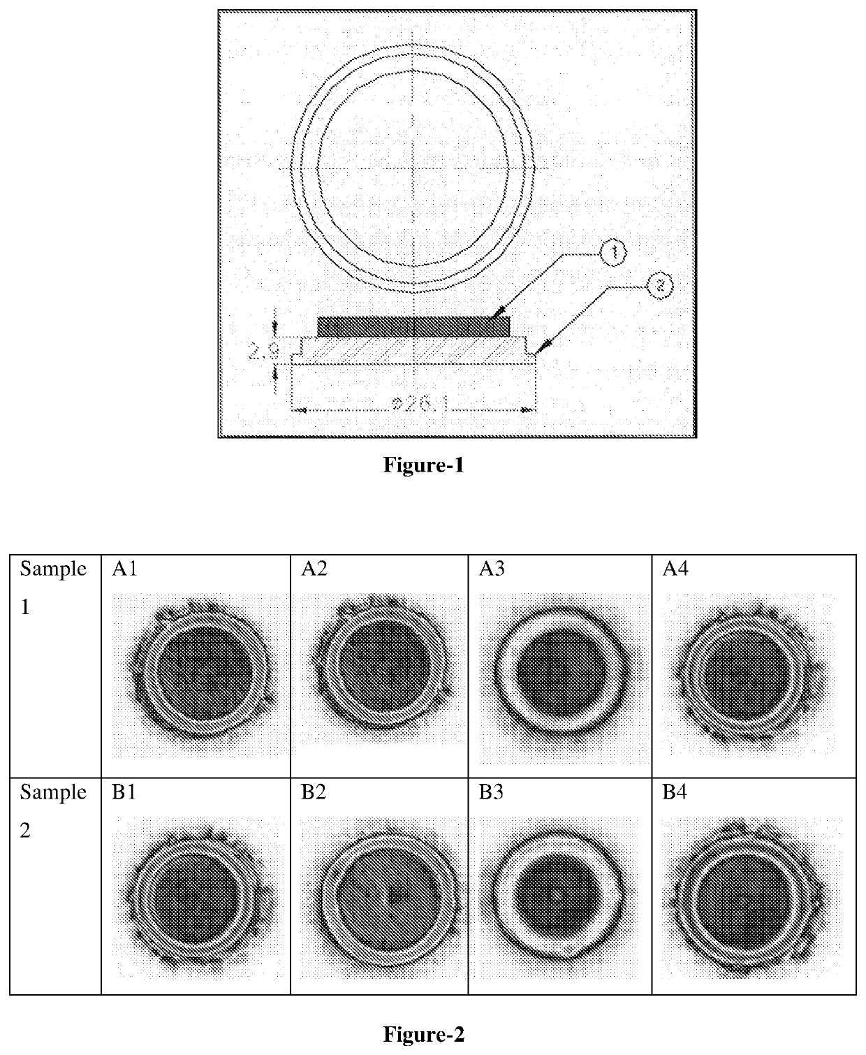 Diffusion bonding of piezoelectric crystal to metal wear plate