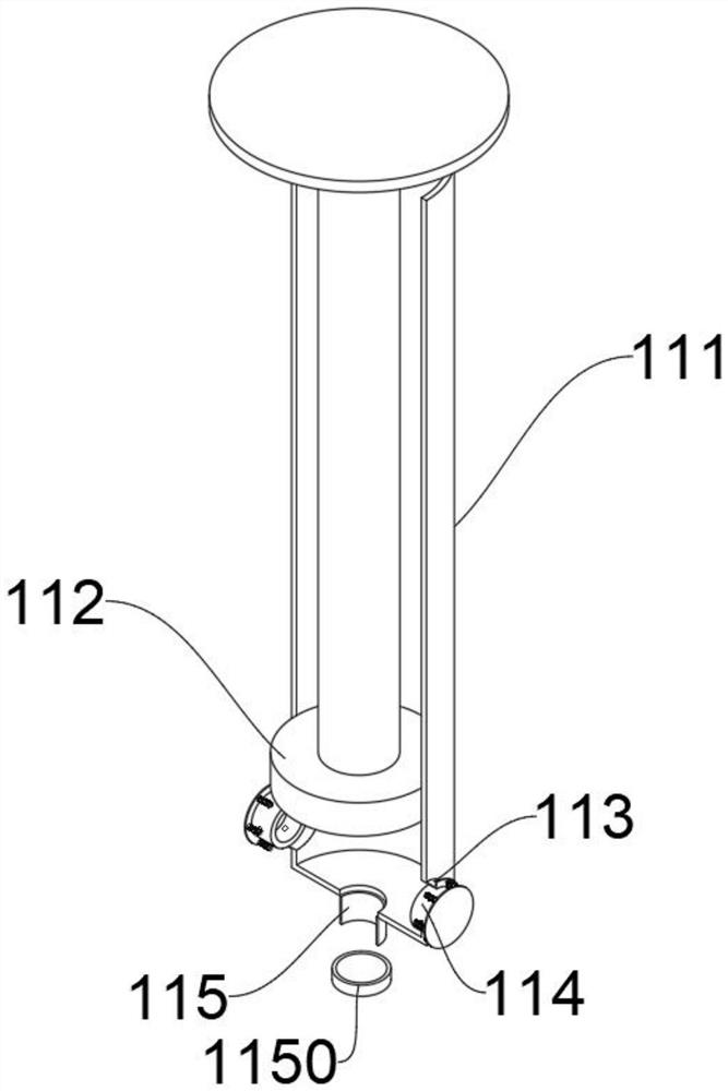 Medicine spraying device for otolaryngology department based on flow adjusting mechanism