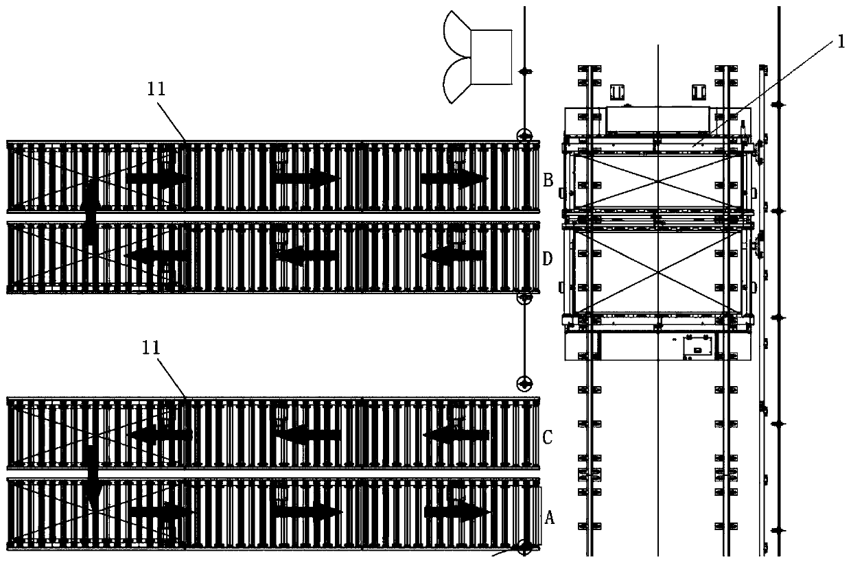 Intelligent line production system and cutting process thereof