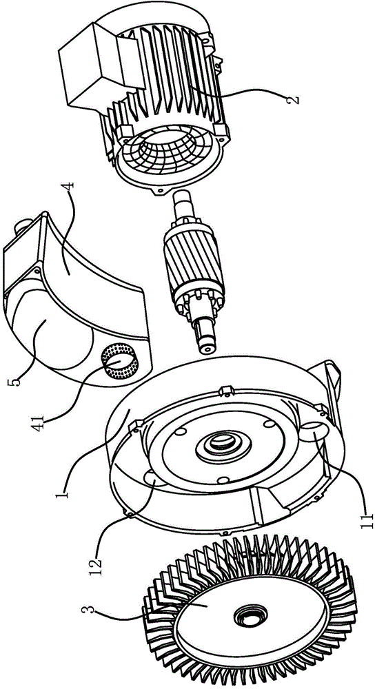 Silencer of high-pressure blower