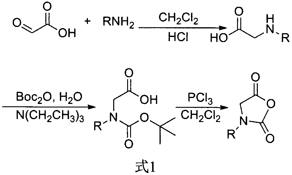 Method for synthesizing quantum dot-polypeptide compound with peptoid connecting arm