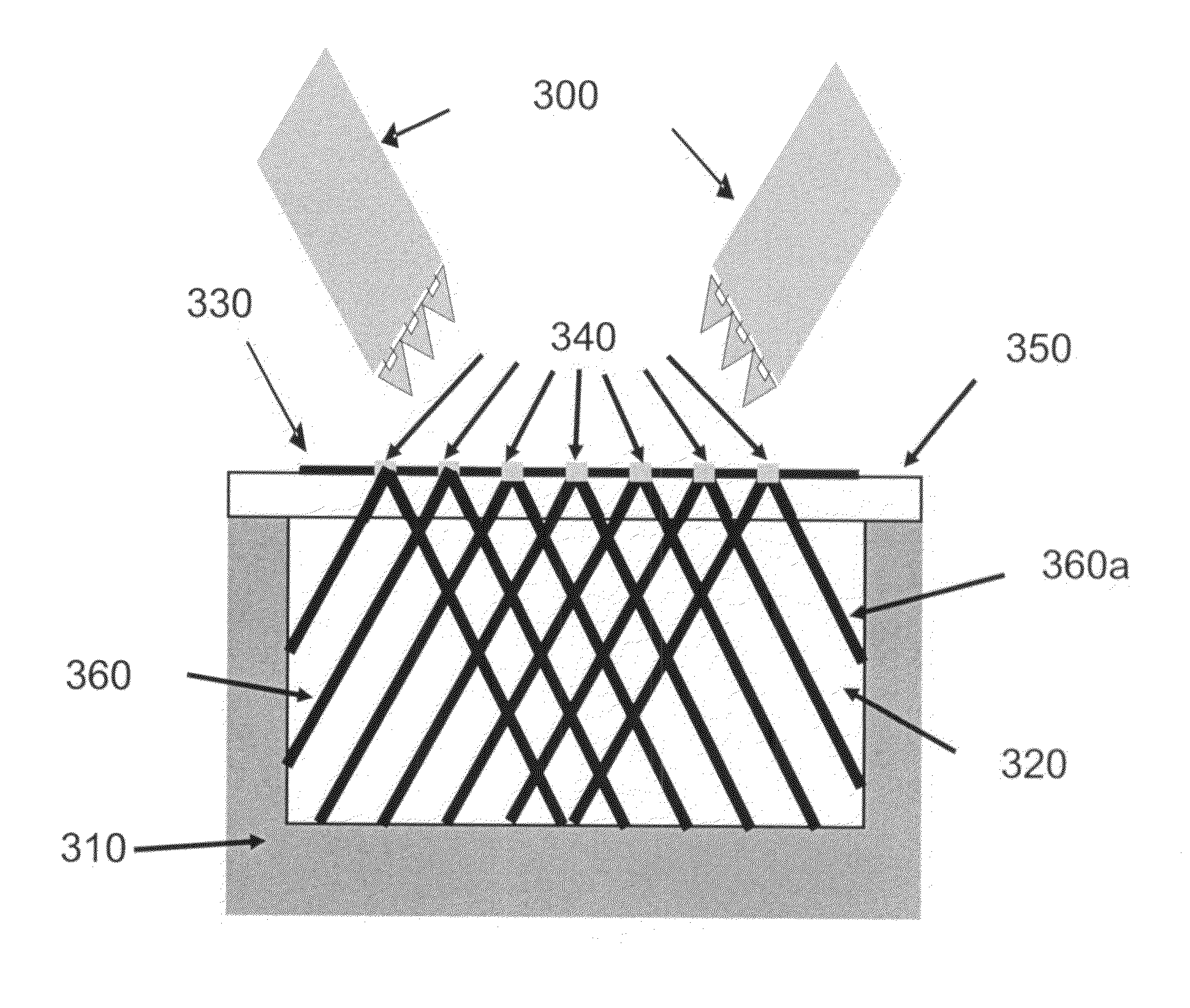 Optically oriented three-dimensional polymer microstructures