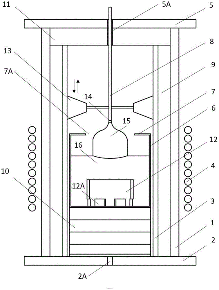 Czochralski crystal growth furnace