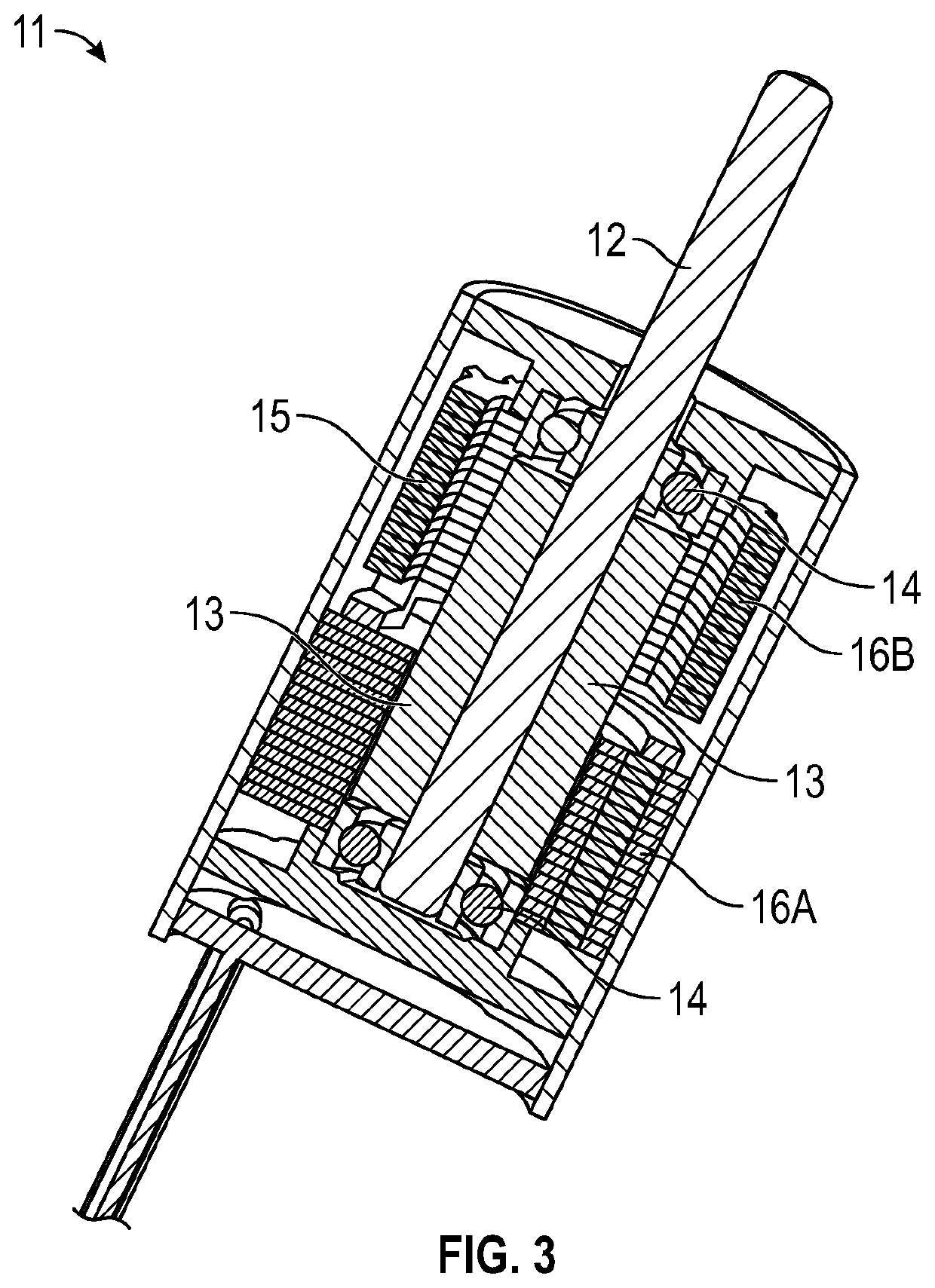 Miniature step motor with independent phase stators