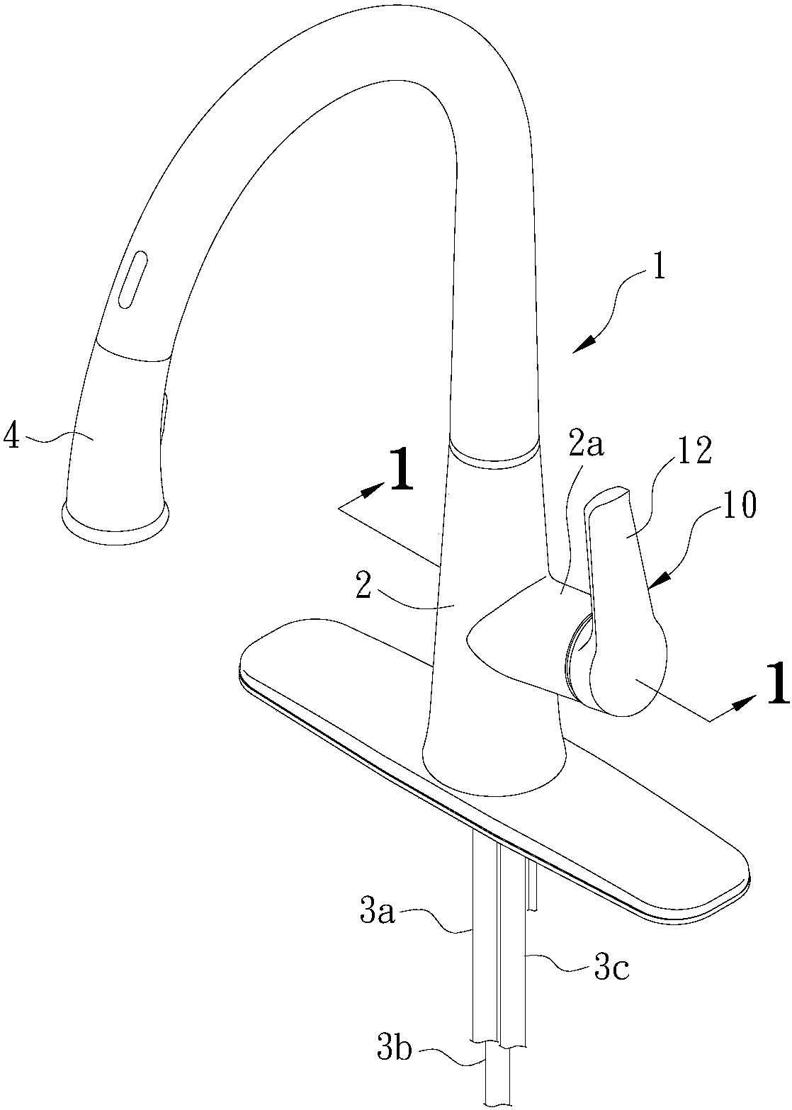 faucet structure