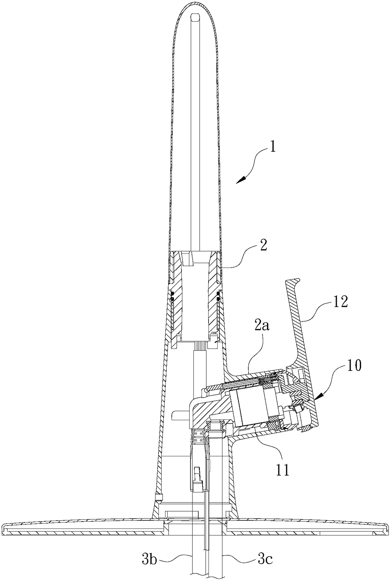 faucet structure