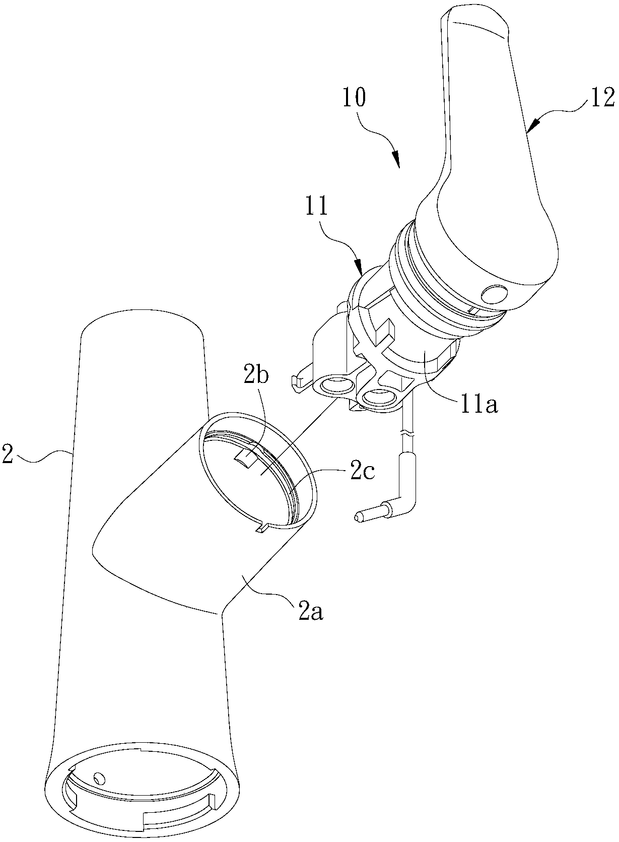 faucet structure