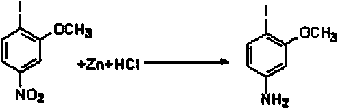 Preparation method of 3-methoxy-4-iodoaniline