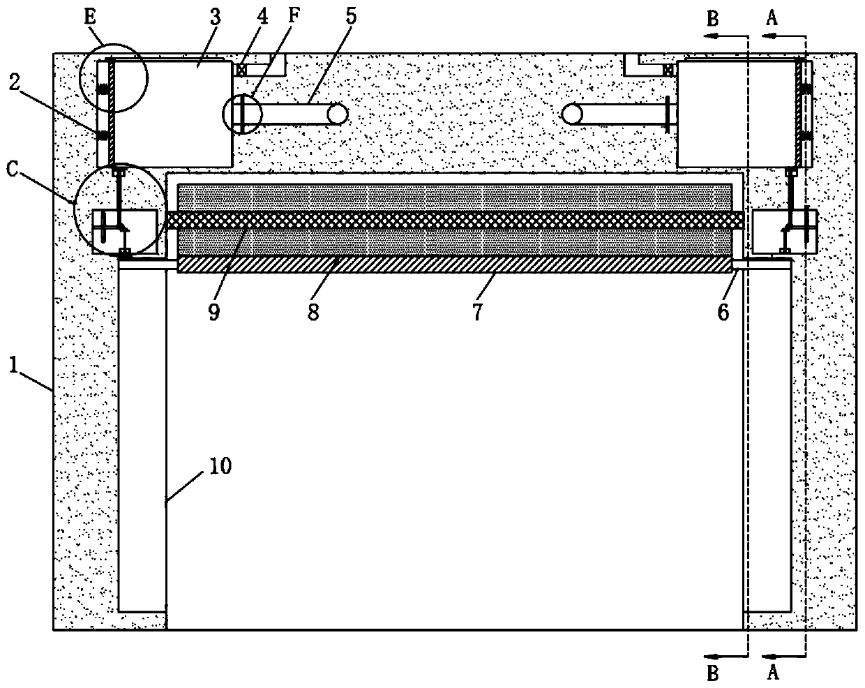 Fireproof rolling curtain with self-triggering function