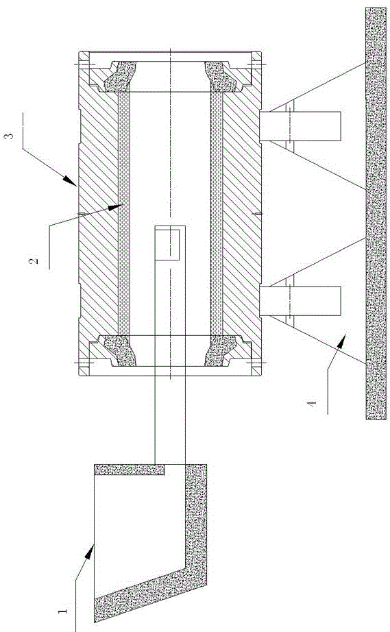 A production process of work rolls for rod, wire and hot-rolled strip mills