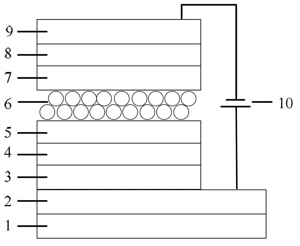 Quantum dot electroluminescent device and preparation method thereof