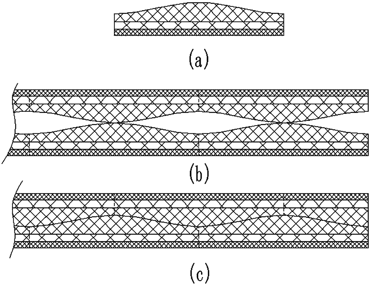 Malposition alignment and separation conveying device for special-shaped glue strips of shoe edges