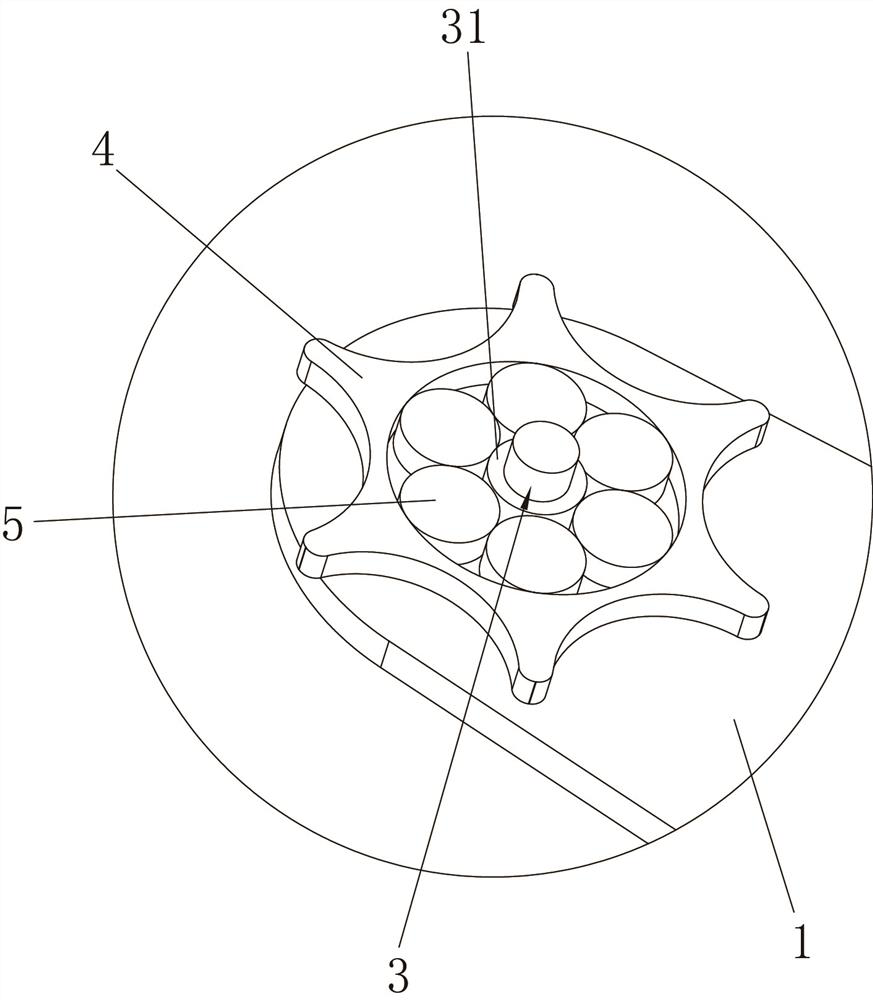 Chain saw guide plate structure