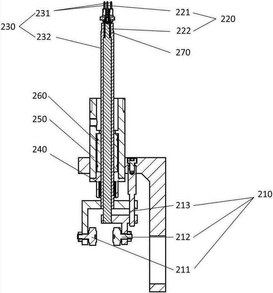 A multi-thimble stripping device and stripping method for flexible chips