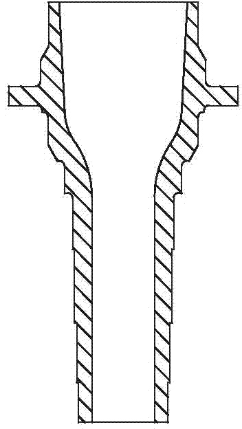 Processing process of axle shaft sleeve