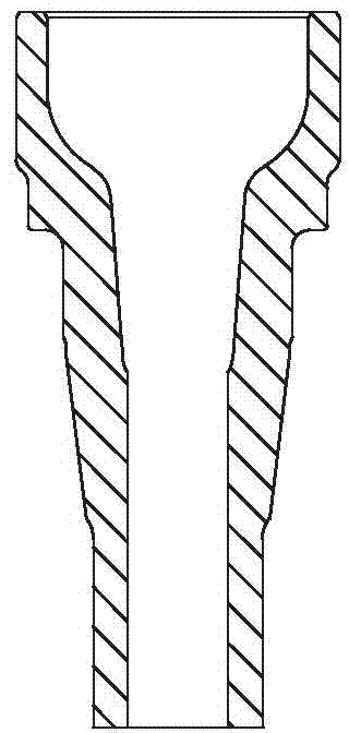 Processing process of axle shaft sleeve