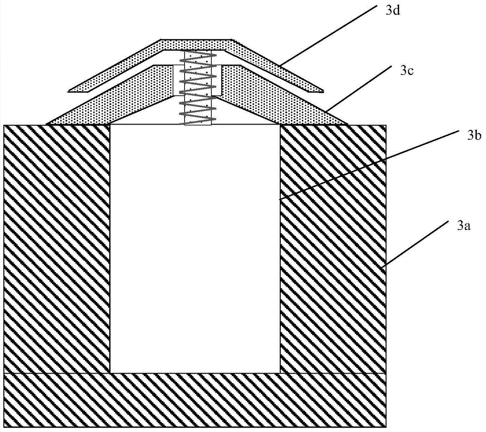 Vibration generating set and road speed bump with same