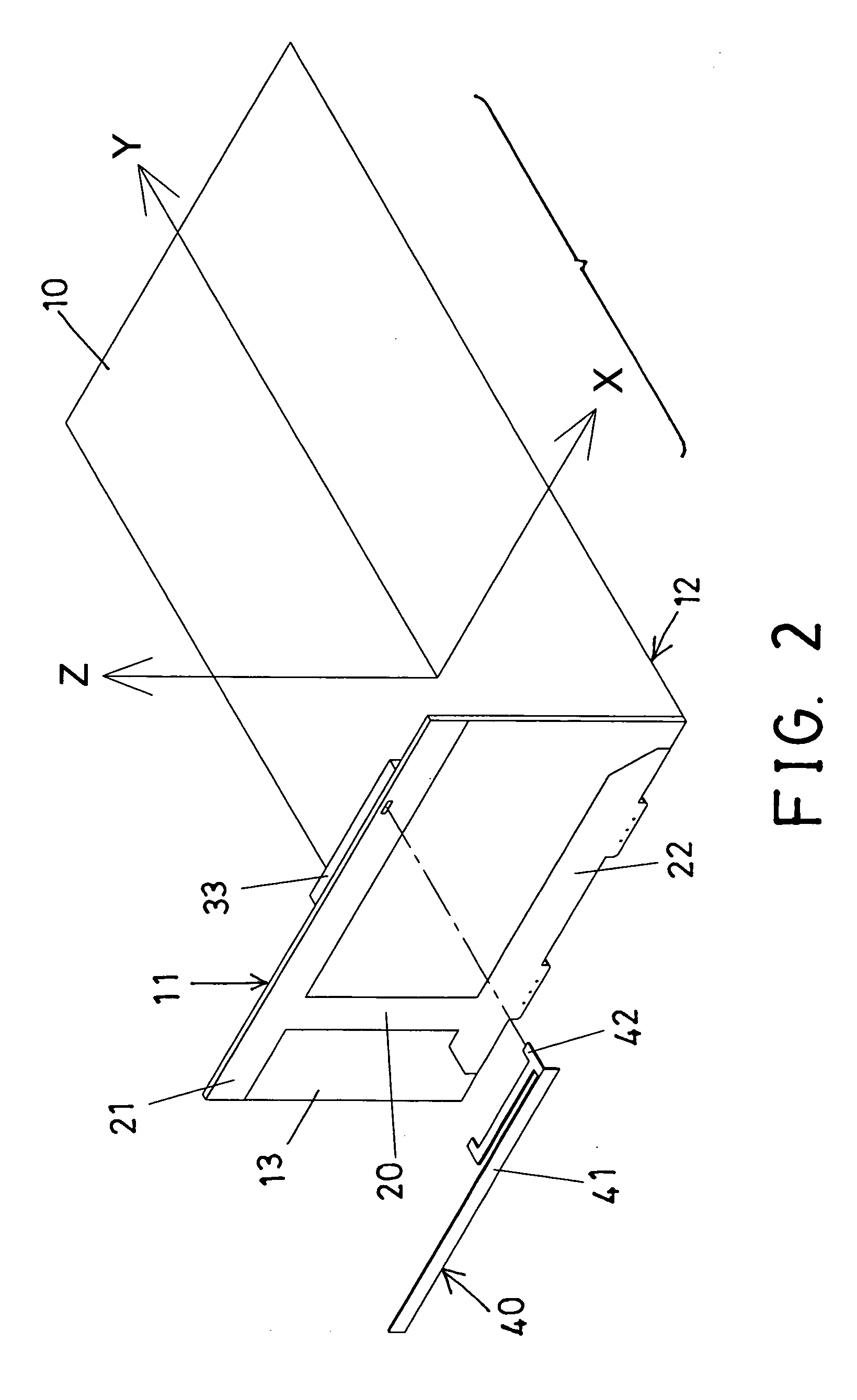 Multiple frequency antenna assembly