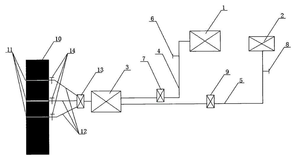 Underground coal mine fire preventing and extinguishing material and using method thereof