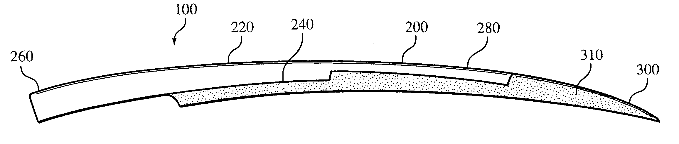 Conformable artificial fingernail and method of making same