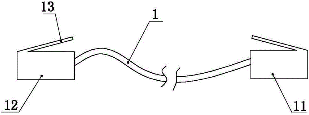 Network cable arrangement device