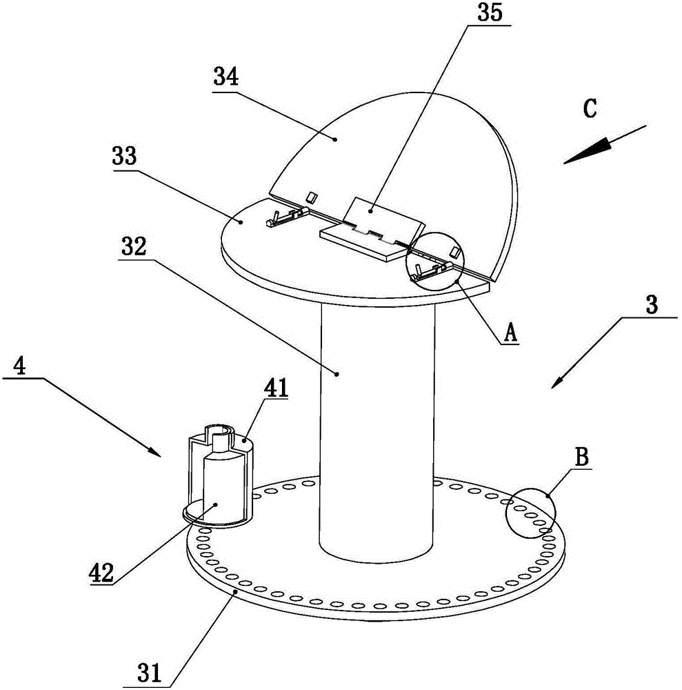 Network cable arrangement device