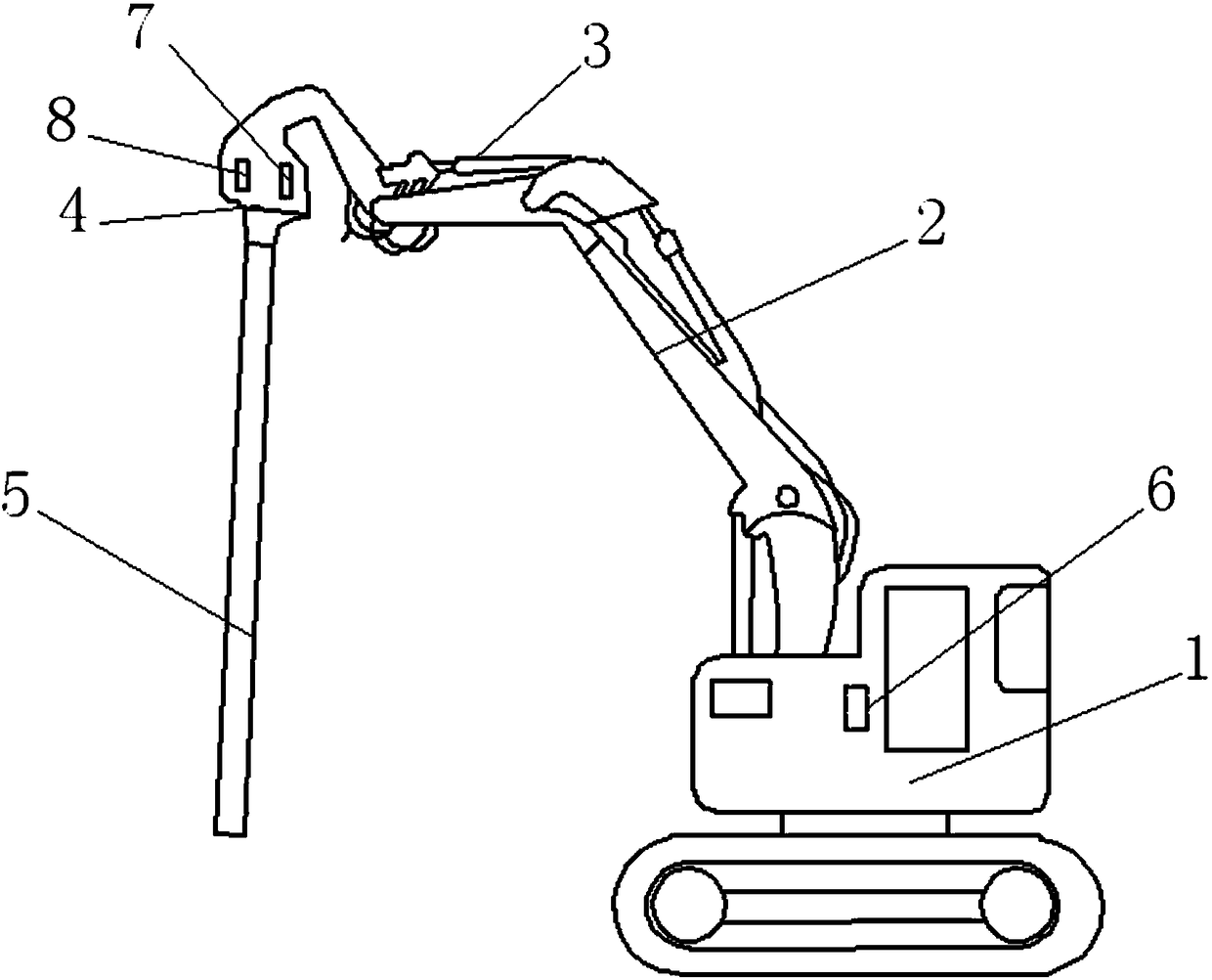 Damming pile driver