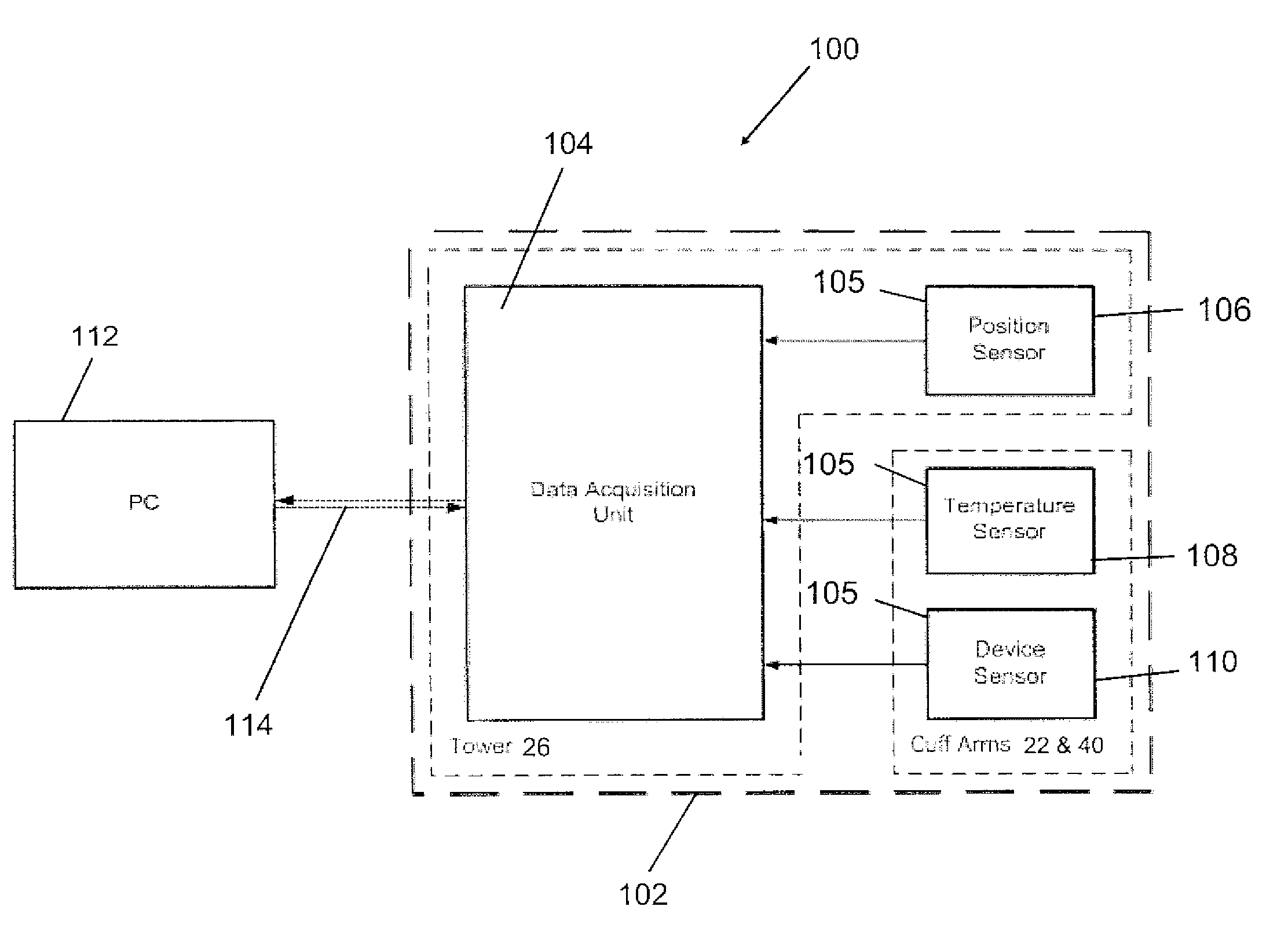 Patient monitoring apparatus and method for orthosis and other devices