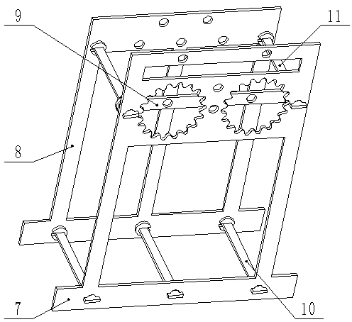 Jigsaw pull-up toy device with different types of form change