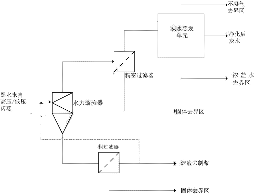 Black water coupling processing apparatus and method