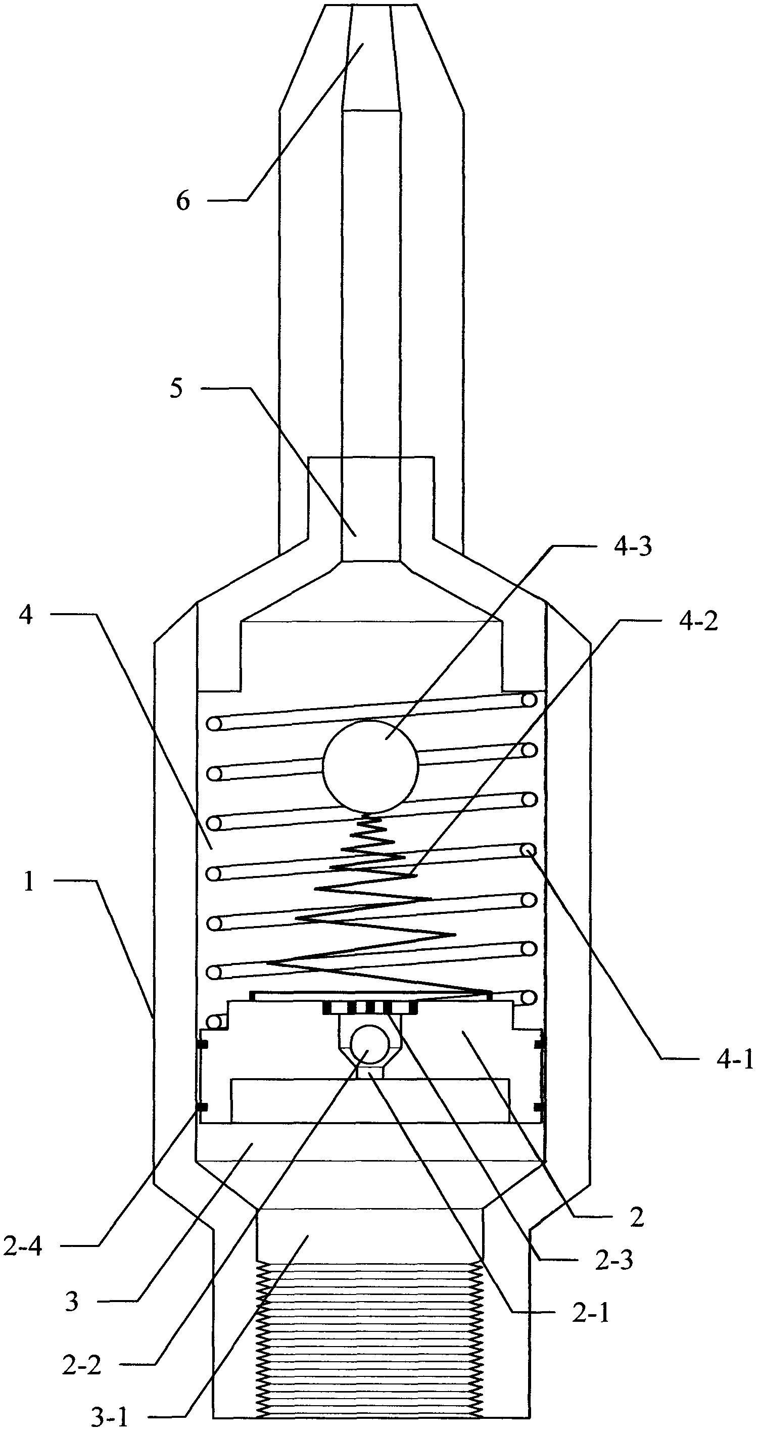 Pulse energy storage type high-pressure water jet cleaning system