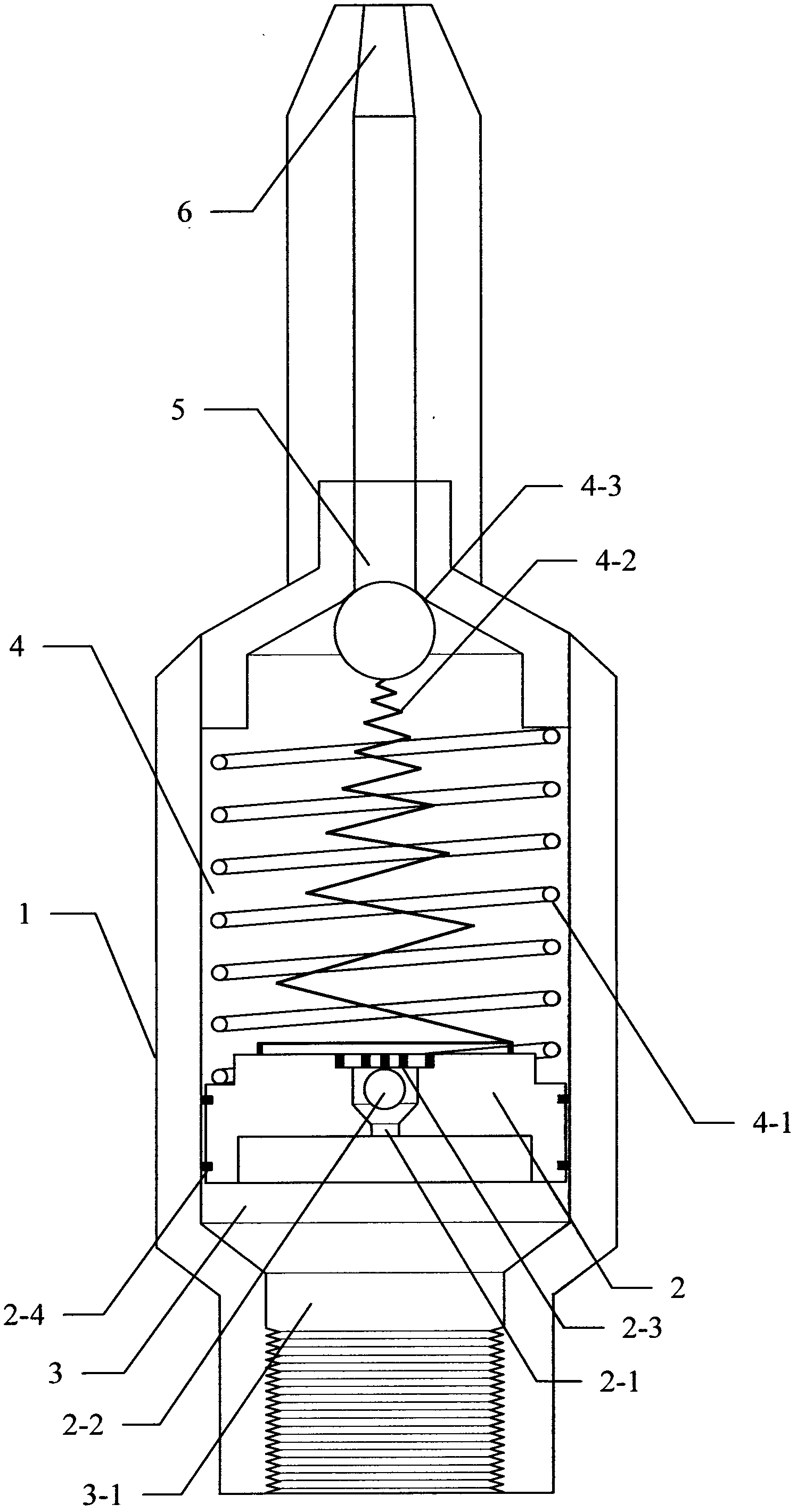 Pulse energy storage type high-pressure water jet cleaning system