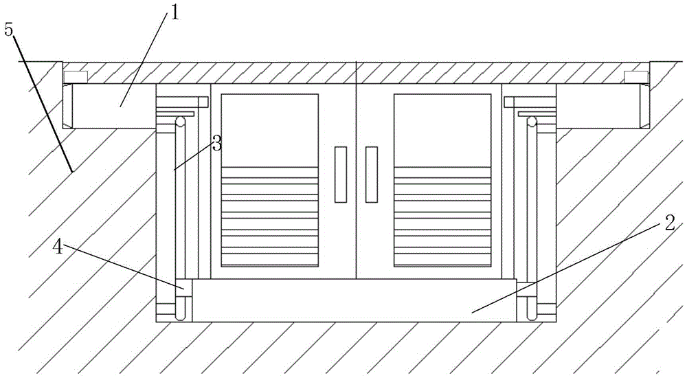 Intelligent lift-type ventilation shoe cabinet for 3D modular housing