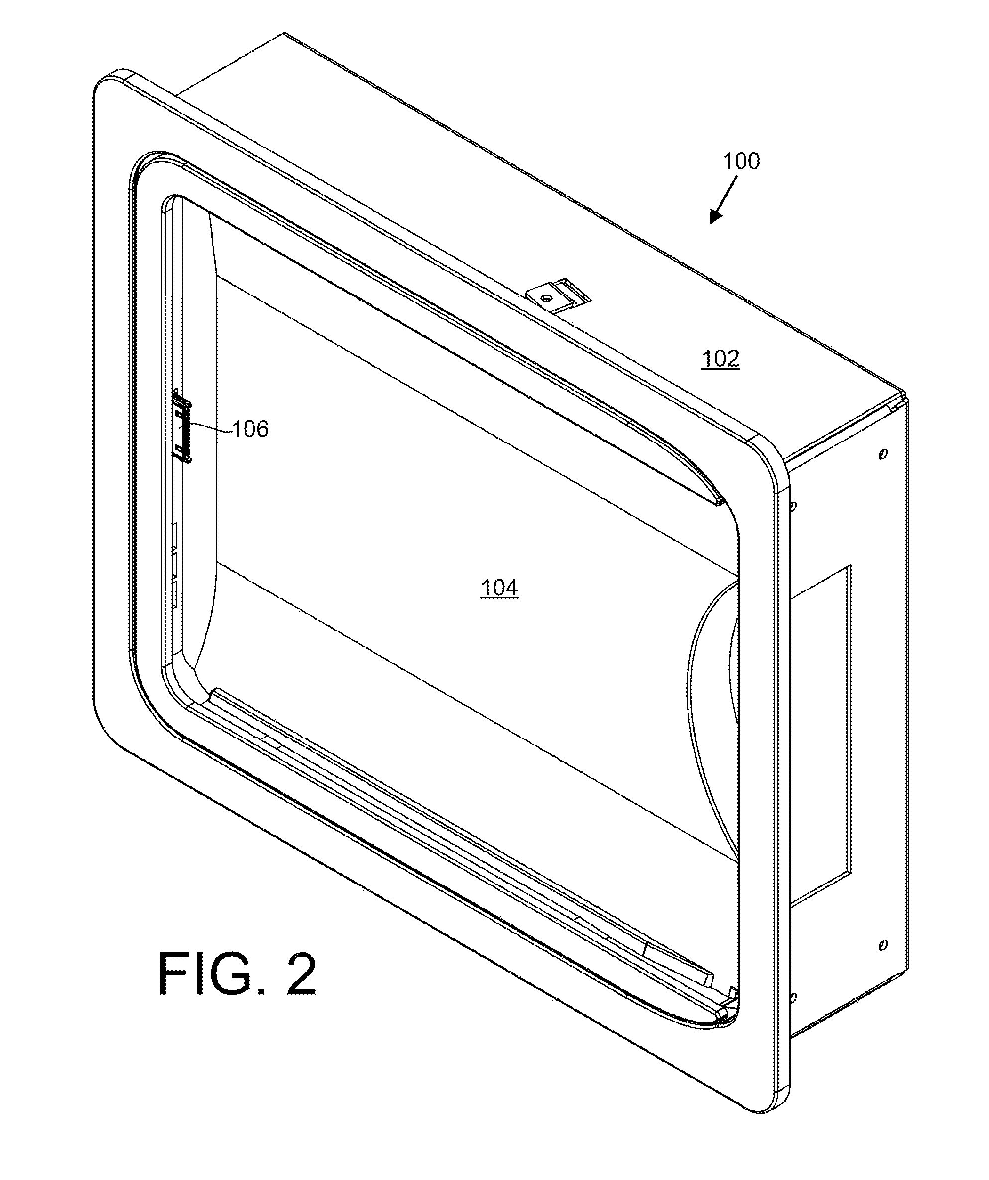 Wall-Mounted Control System for a Portable Touch Screen Device